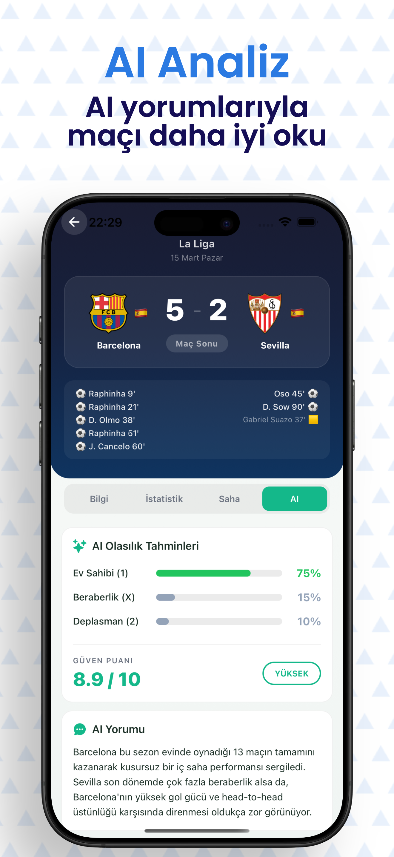 SportCast AI İstatistikler